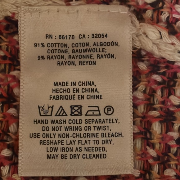 Moth for Anthropologie Sweater With Crochet Edging and Pom Pom Tie Belt. 
Size M - Picture 12 of 12